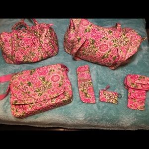 Vera Bradley- Petal Pink set